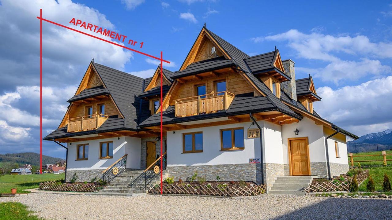 Apartamenty Rozeta Poronin Exteriér fotografie