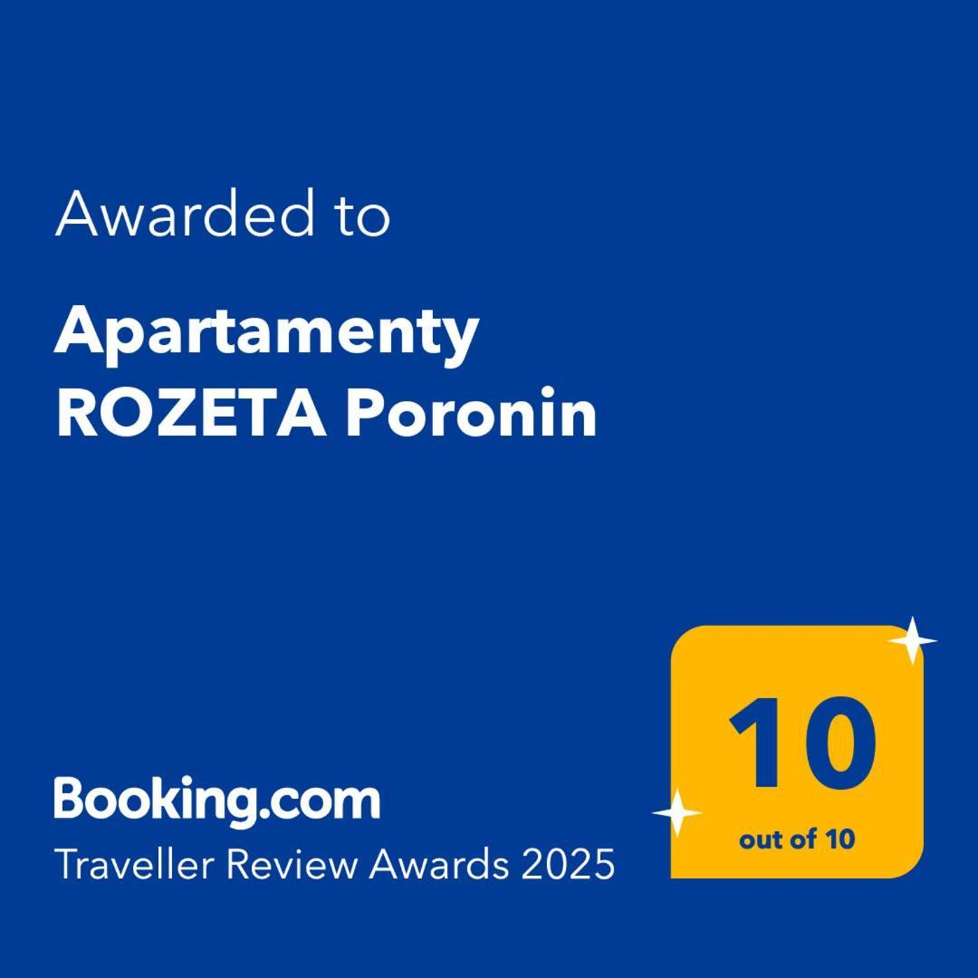 Apartamenty Rozeta Poronin Exteriér fotografie